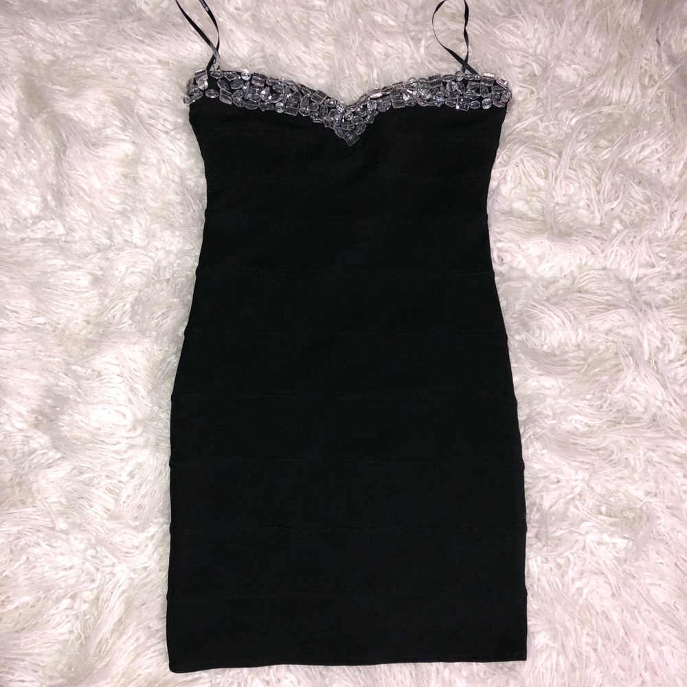 Classic Little Black Dress by F21 with Jewels